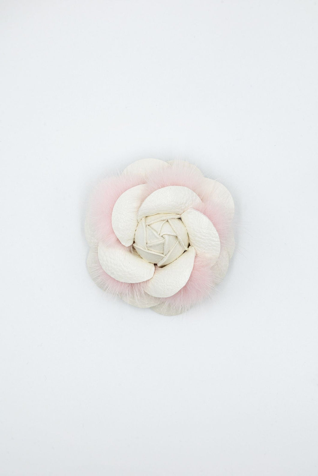 Pink Velvet Bloom: White Rose Shoe Clip - The Krippit