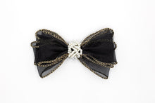 Load image into Gallery viewer, Pearl Noir Elegance Shoe Clip - The Krippit